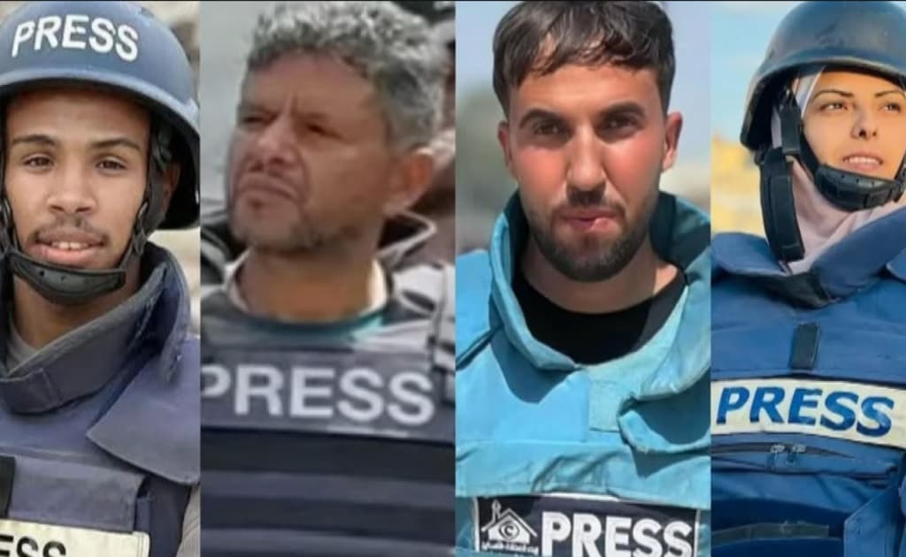 Isroil hujumi oqibatida G‘azoda 4 jurnalist halok bo‘ldi