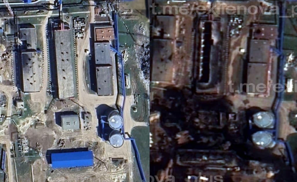 Украина дронлари «Дўстлик» нефт қувури насос станциясини портлатди