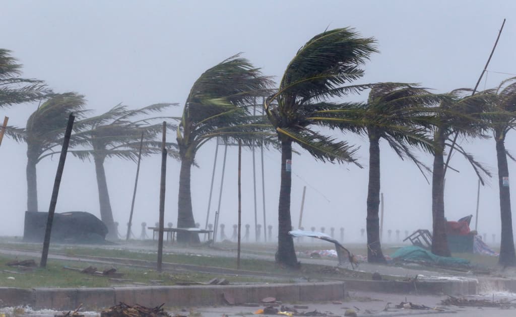 Viyetnamda to‘fon sabab yarim milliondan ortiq aholi evakuatsiya qilinmoqda