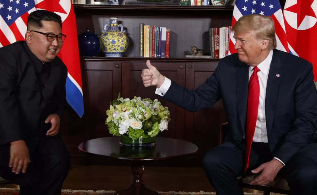 Tramp Kim Chen In bilan uchrashishni xohlayapti