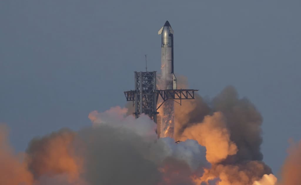 SpaceX Starship kemasi 10-sinov parvozini o‘tkazdi