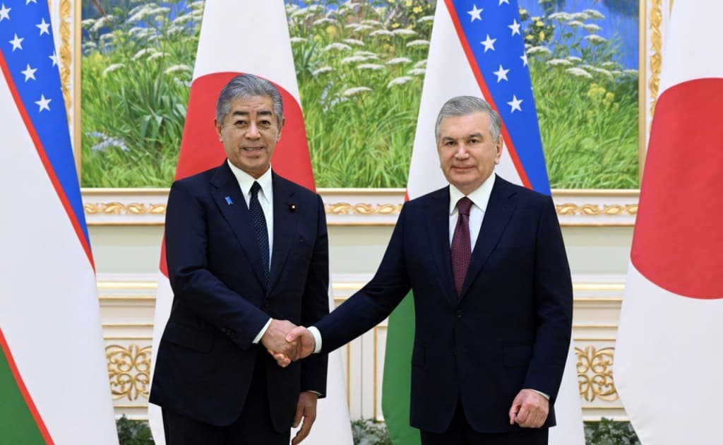 Shavkat Mirziyoyev Yaponiya tashqi ishlar vazirini qabul qildi