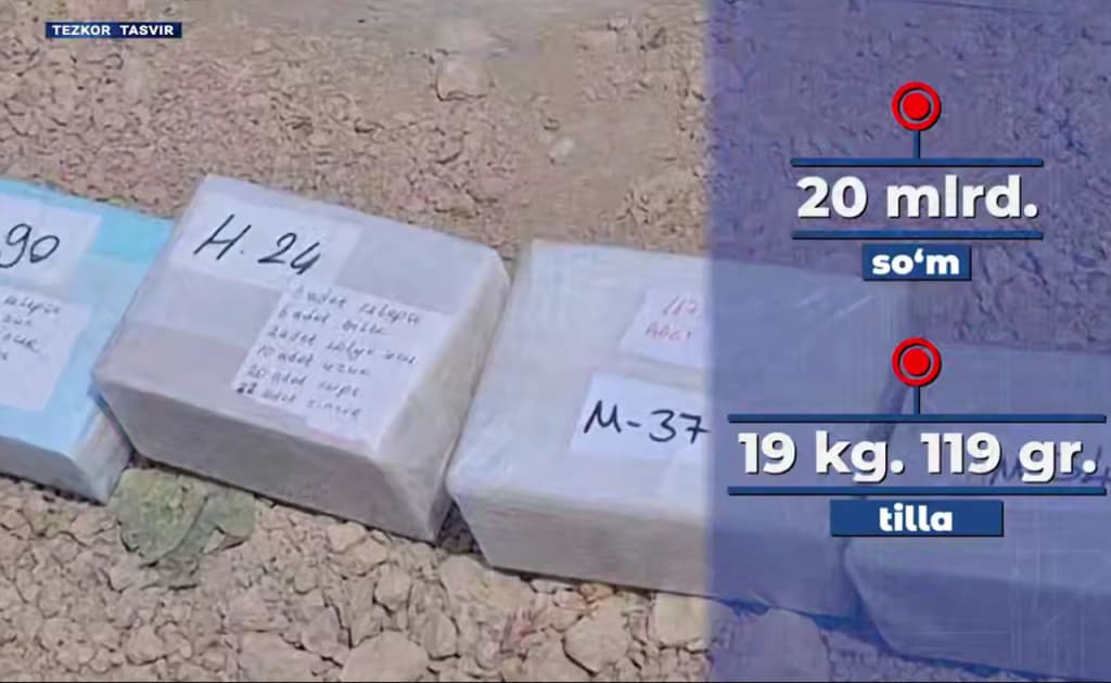 Farg‘onada 20 mlrd so‘mlik noqonuniy tilla buyumlar ushlandi