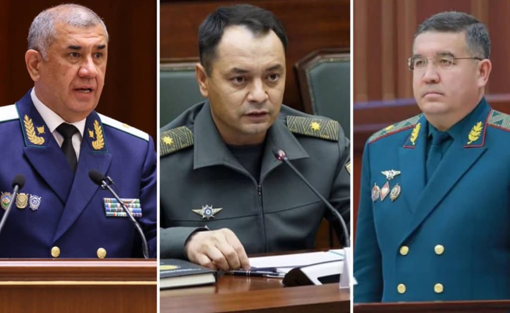 Prezident Bosh prokuror, mudofaa vaziri va ichki ishlar vaziriga yangi unvonlar berdi