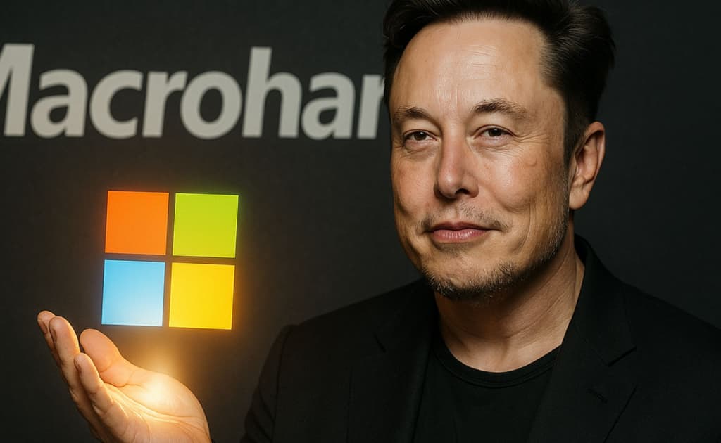 Ilon Mask Macrohard kompaniyasiga asos soldi