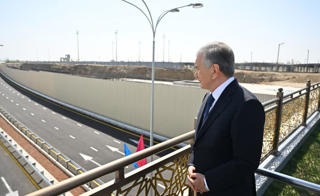 Янги Ўзбекистон кўчасидаги ерости йўли ишга туширилди