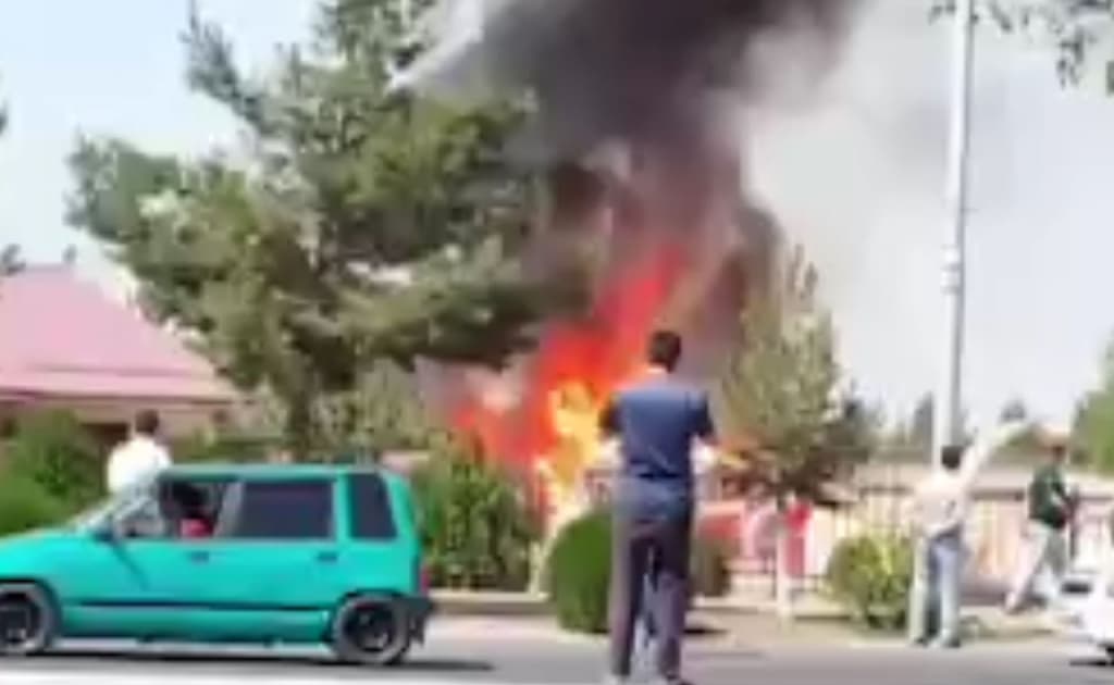 Andijondagi zapravkada yong‘in chiqdi