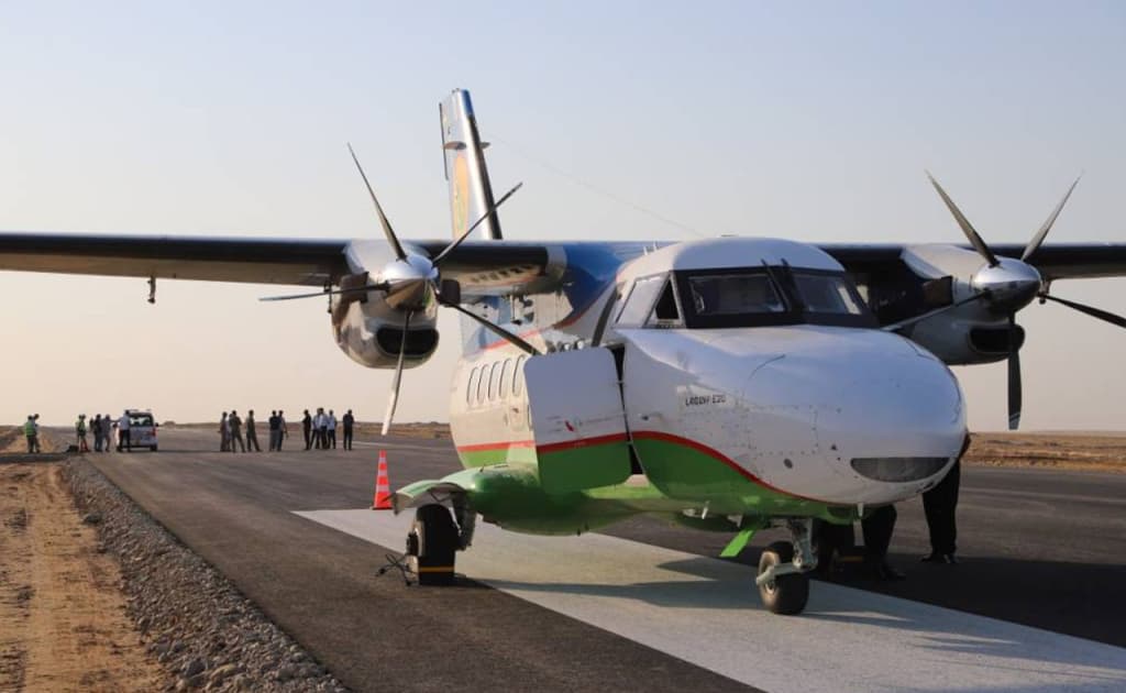 Arnasoy aeroporti birinchi parvozni sinovdan o‘tkazdi