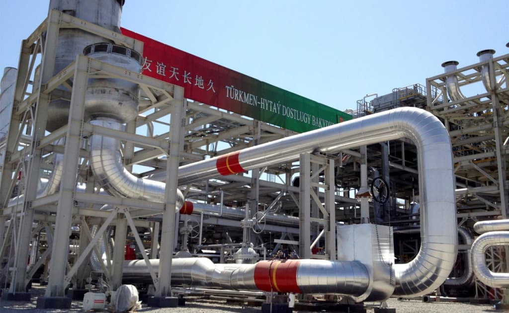 Хитой Туркманистоннинг энг йирик газ конини ўзлаштириш тендерида ғолиб бўлди