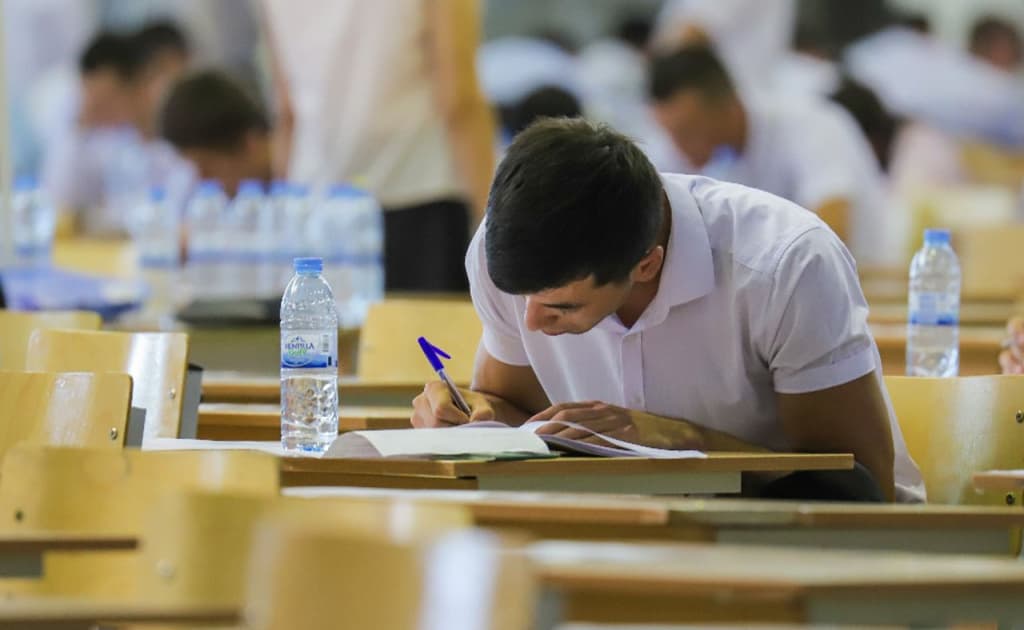 Abituriyentlarning 41,29 foizi 56,7 bal ham to‘play olmagan