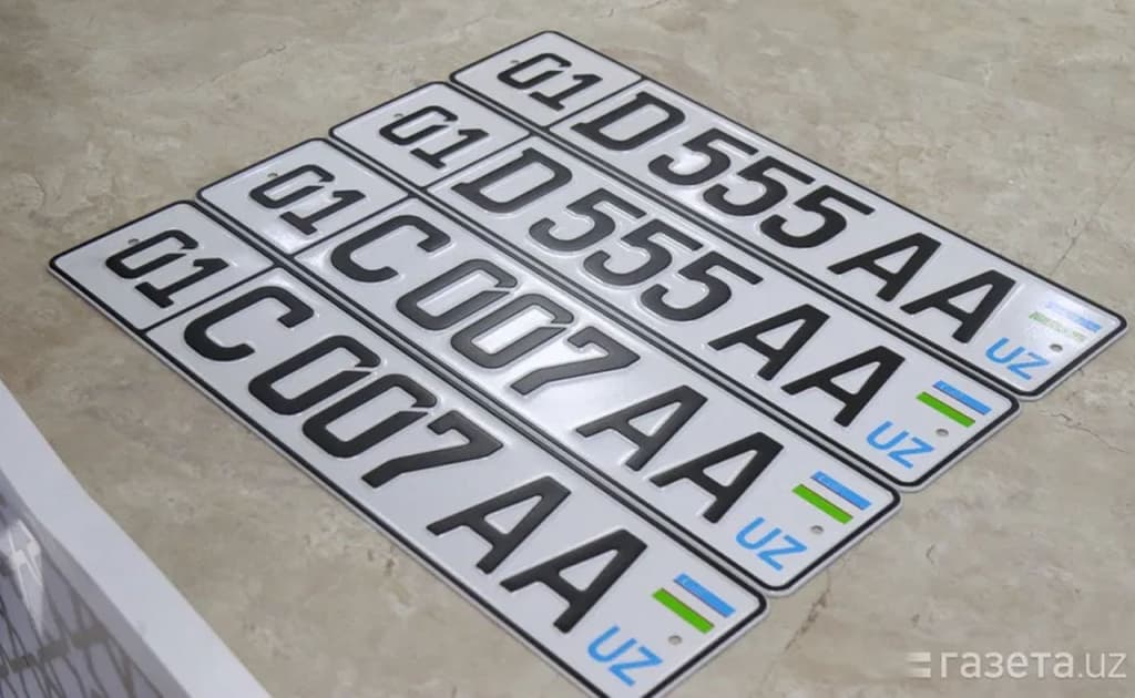 2026 yildan «chiroyli» raqamlar auksionsiz, «GAI»ning o‘zida beriladi