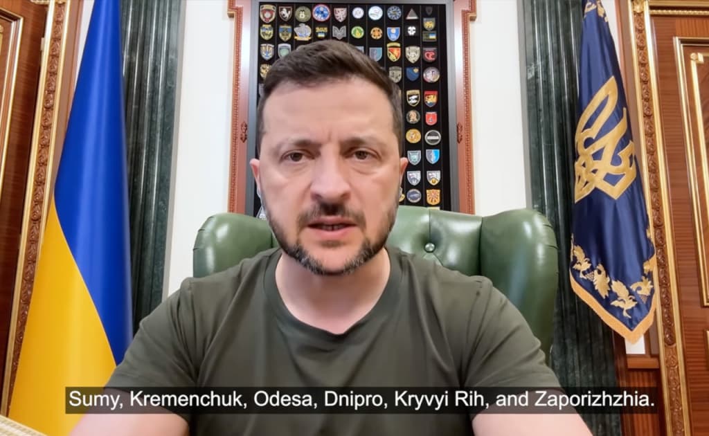 Zelenskiy: «Putin dunyo jim qarab turadimi, deb sinamoqda»