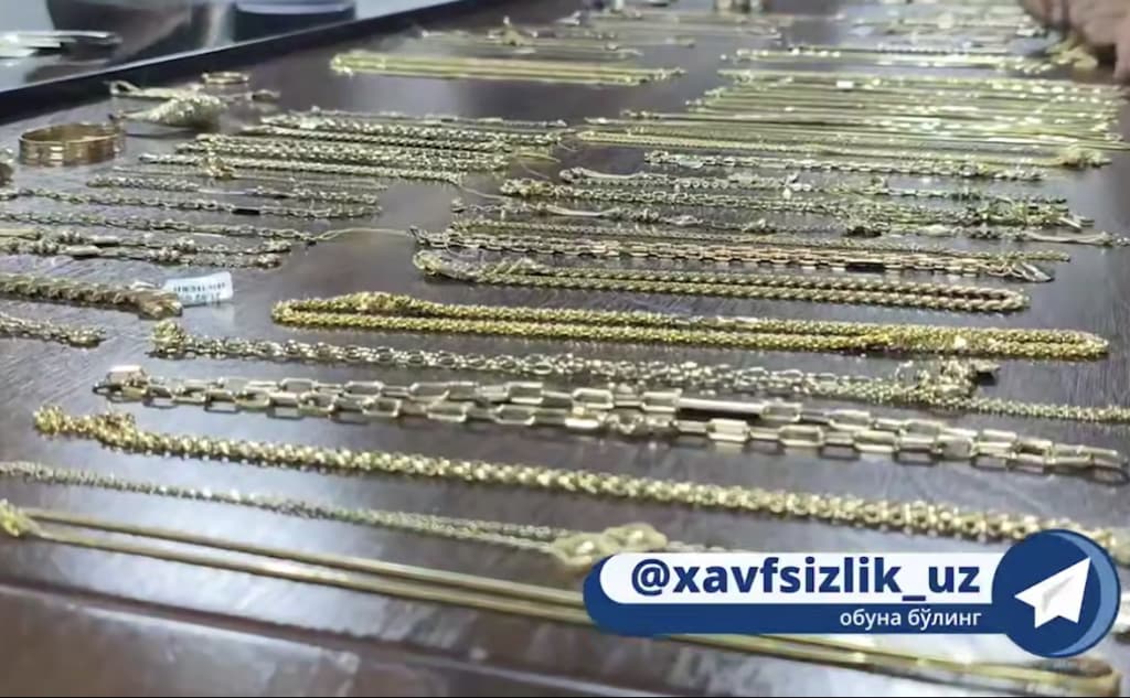 Zargarlik buyumlarini noqonuniy olib o‘tgan shaxslar ushlandi