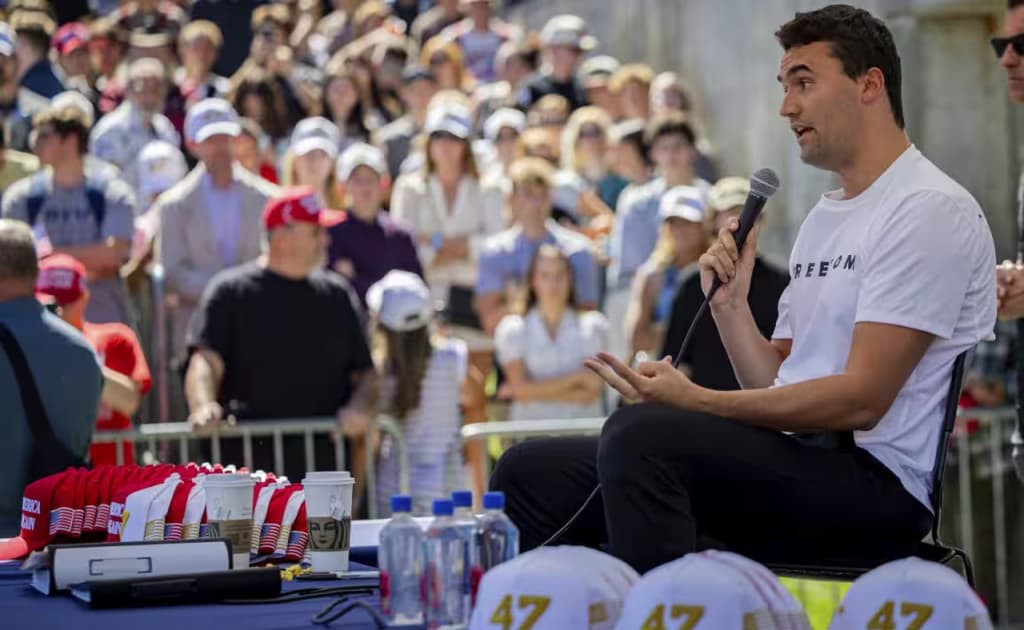 Charli Kirk Yutadagi debat paytida otib o‘ldirildi