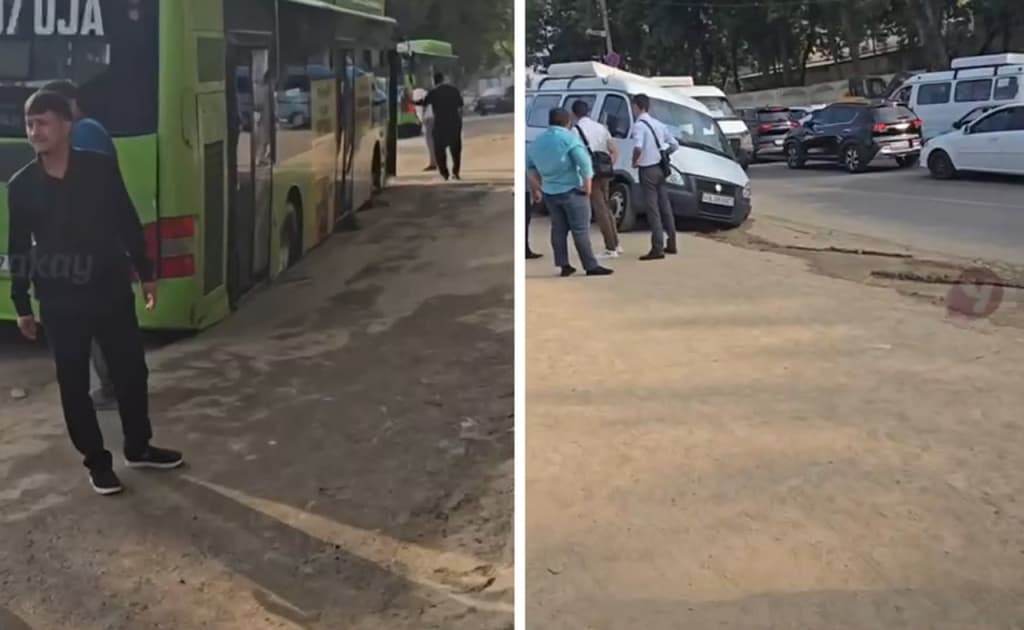 Toshkentda avtobus va mikroavtobus botib qoldi, qutqarishga kelgan ekskavator ag‘darilib ketgan