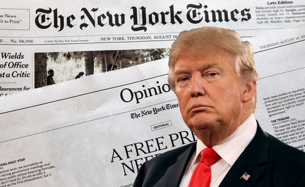 Трамп «The New York Times»ни судга берди
