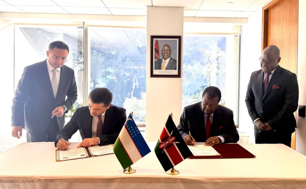 O‘zbekiston va Keniya o‘rtasida rasman diplomatik munosabatlar o‘rnatildi