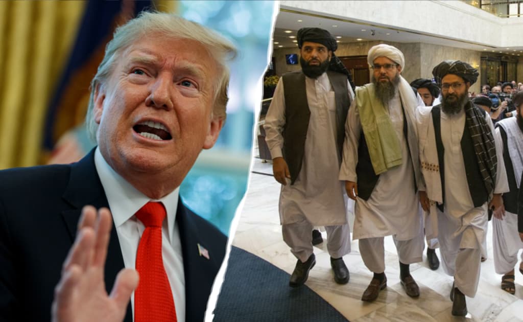 «Tolibon» Trampga javob qaytardi