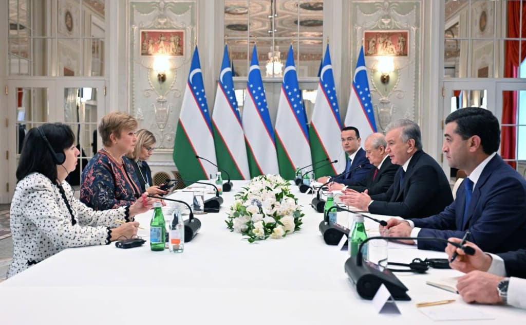 Mirziyoyev Xalqaro valyuta jamg‘armasi bilan sheriklikni kengaytirish muhimligini ta’kidladi