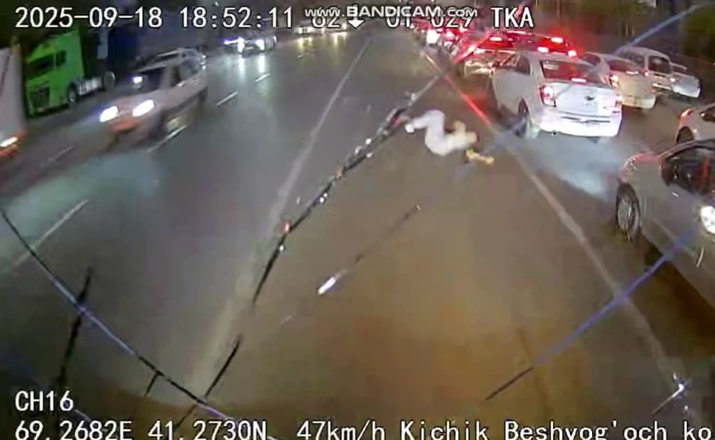 Toshkentda elektrobus 18 yoshli qizni urib yubordi