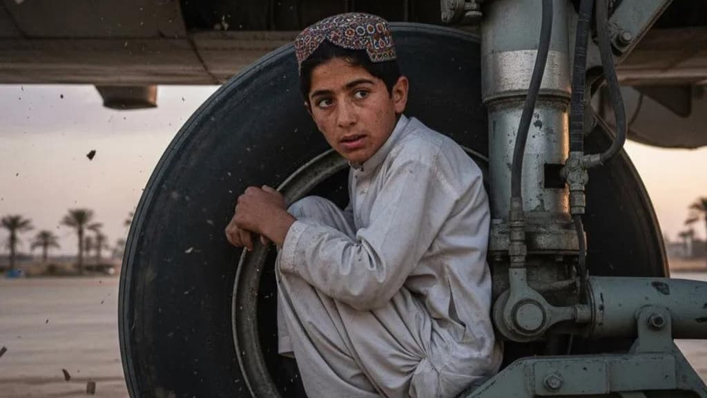 13 yoshli afg‘on bola samolyotning shassi bo‘lmasida Dehliga uchib keldi