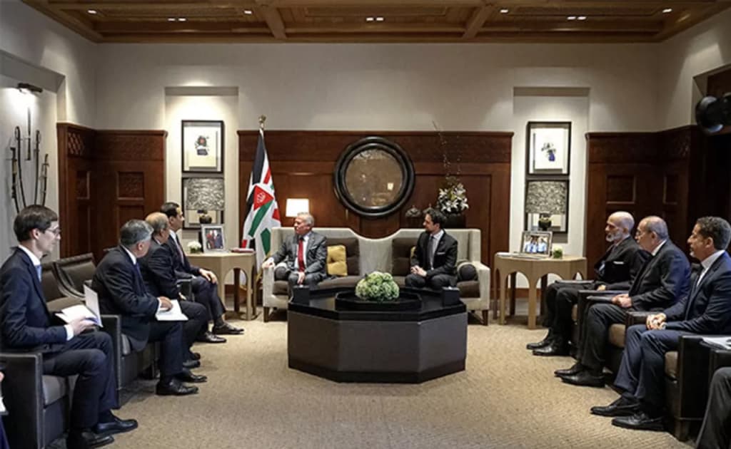 Sardor Umrzoqov Iordaniya Podshohi bilan uchrashdi