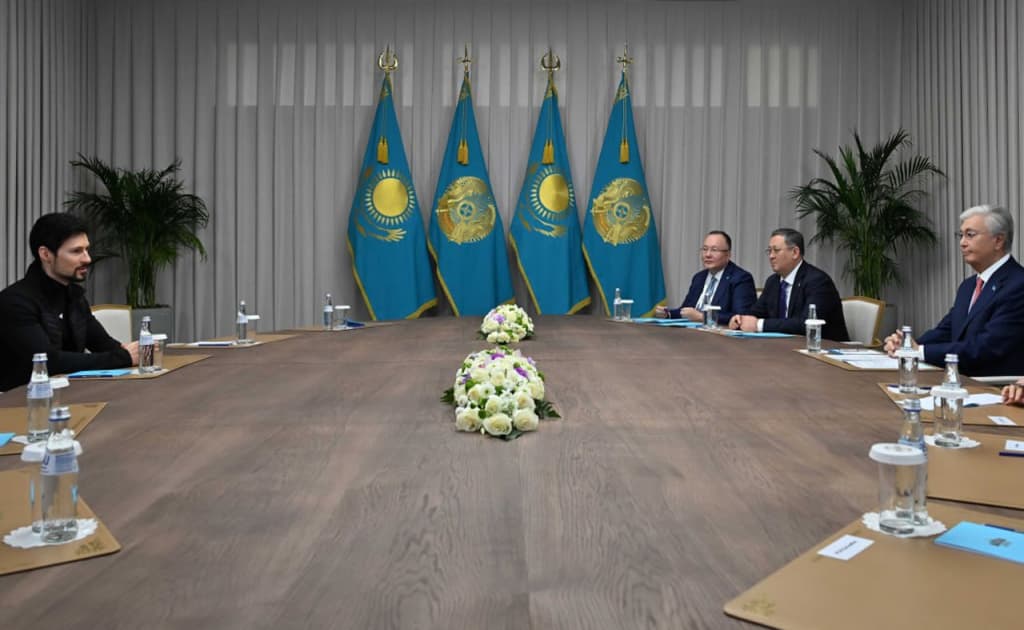 «Afsuski, men rafiqa topish uchun kelmaganman»: Durov Qozog‘istonga kelish sababini aytdi