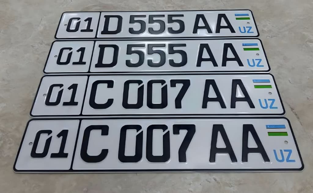 Avtoishqibozlarga qulaylik: «chiroyli» avtoraqamlarni endi auksionsiz sotib olish mumkin