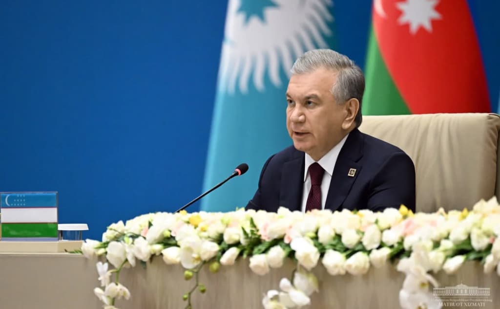 Shavkat Mirziyoyev Turkiy davlatlar sammitida ishtirok etish uchun Ozarboyjonga boradi
