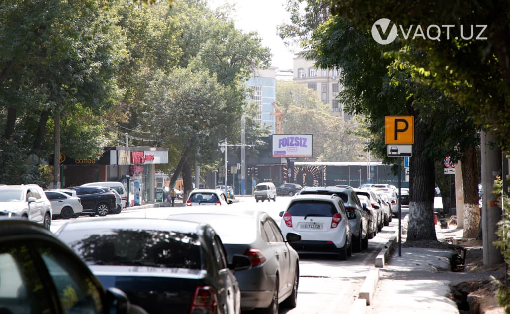 Toshkentdagi pulli parkovkalar narxi Markaziy Osiyoda eng balandligi ma’lum bo‘ldi