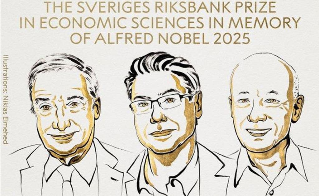 Innovatsiya va «ijodiy vayrona qilish»: 2025 yilgi iqtisodiyot bo‘yicha Nobel mukofoti g‘oliblari ma’lum bo‘ldi