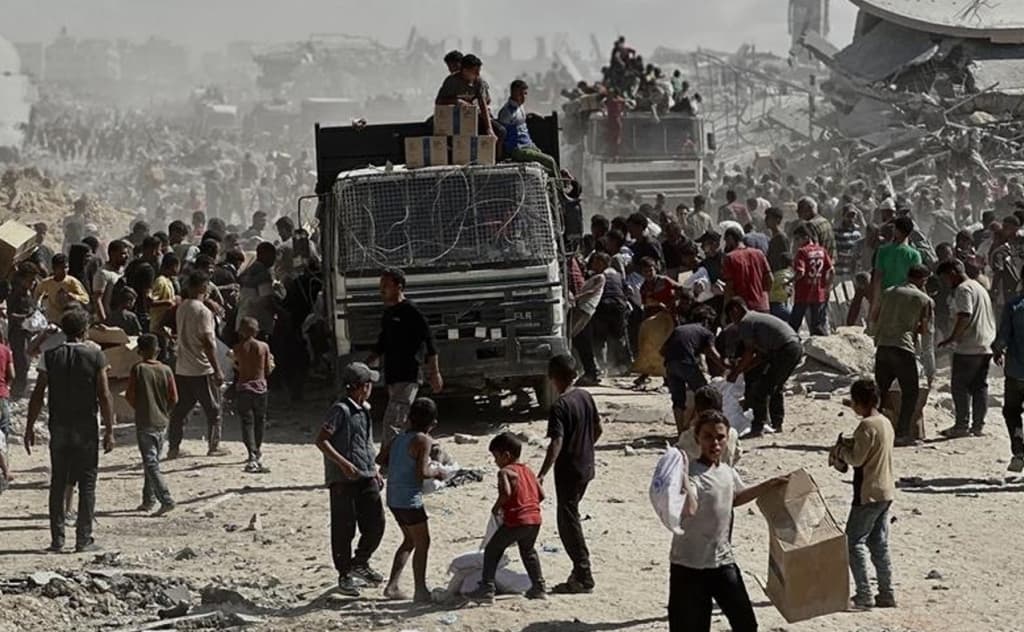 G‘azoga insonparvarlik yordami yetkazila boshlandi