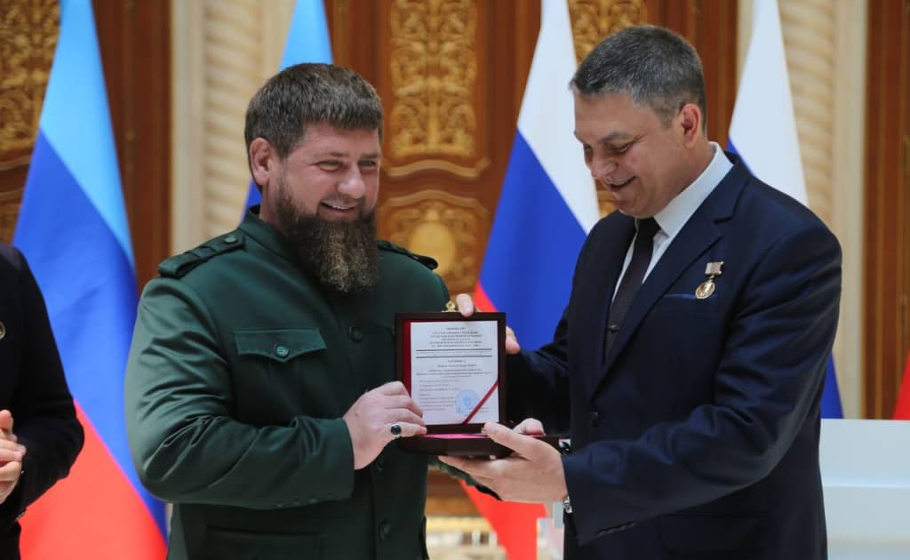 Ramzan Qodirov Ukraina urushi boshlanganidan beri 36-marta mukofotlandi