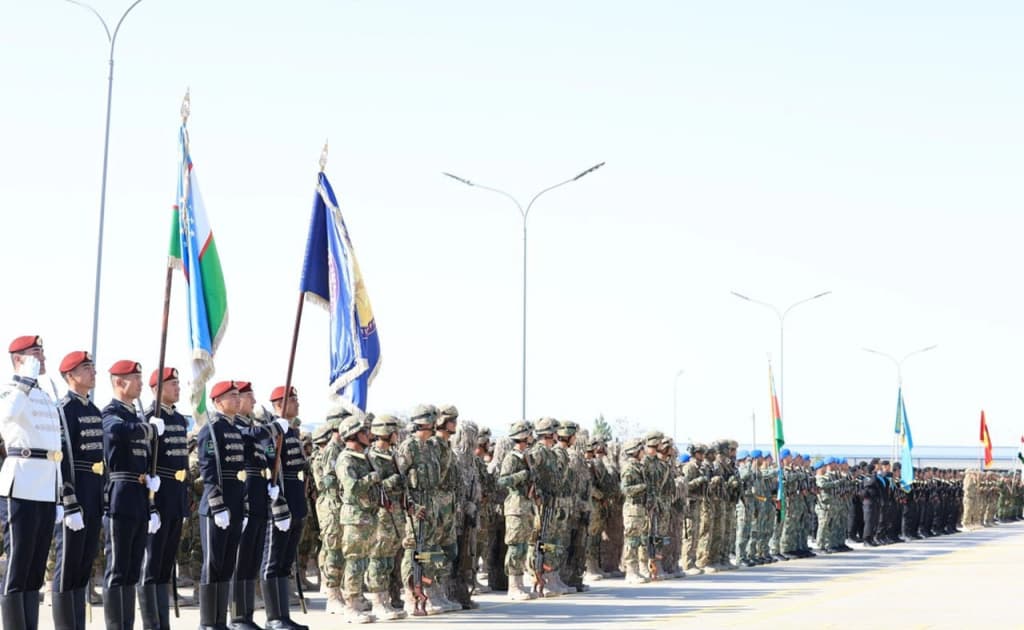 O‘zbekistonda besh davlat ishtirokida «Birlik – 2025» yirik harbiy o‘quv mashg‘uloti boshlandi