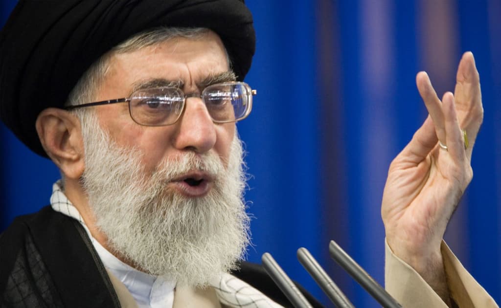 Eron Oliy rahbari Trampni masxara qildi