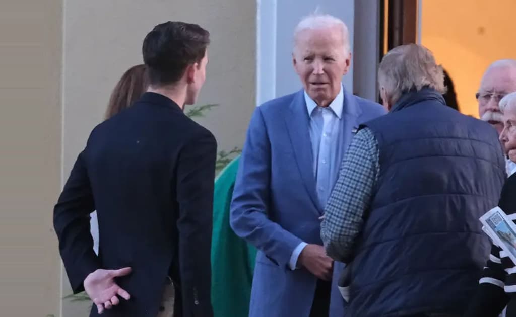 Jo Bayden davolanishni boshlaganidan beri birinchi marta omma oldida ko‘rinish berdi