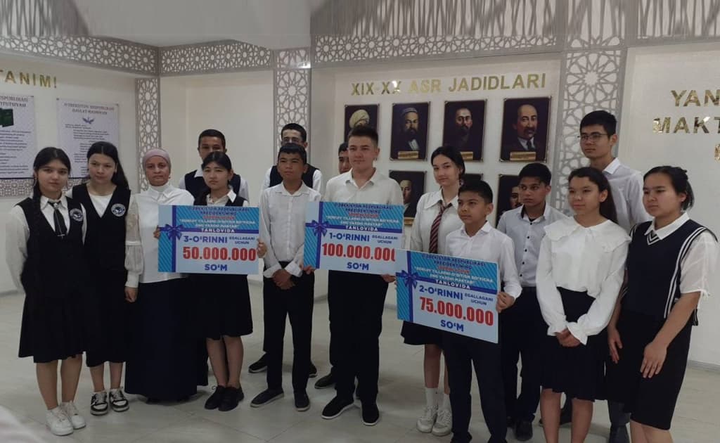 Termizda «Xorijiy tillarni o‘qitish bo‘yicha eng yaxshi maktab» tanlovi g‘oliblari mukofot pulisiz qolmoqda