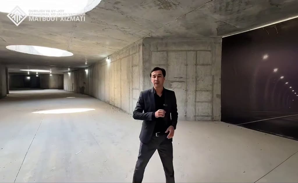 Yangi Toshkentda zamonaviy yer osti bog‘lamalari quriladi