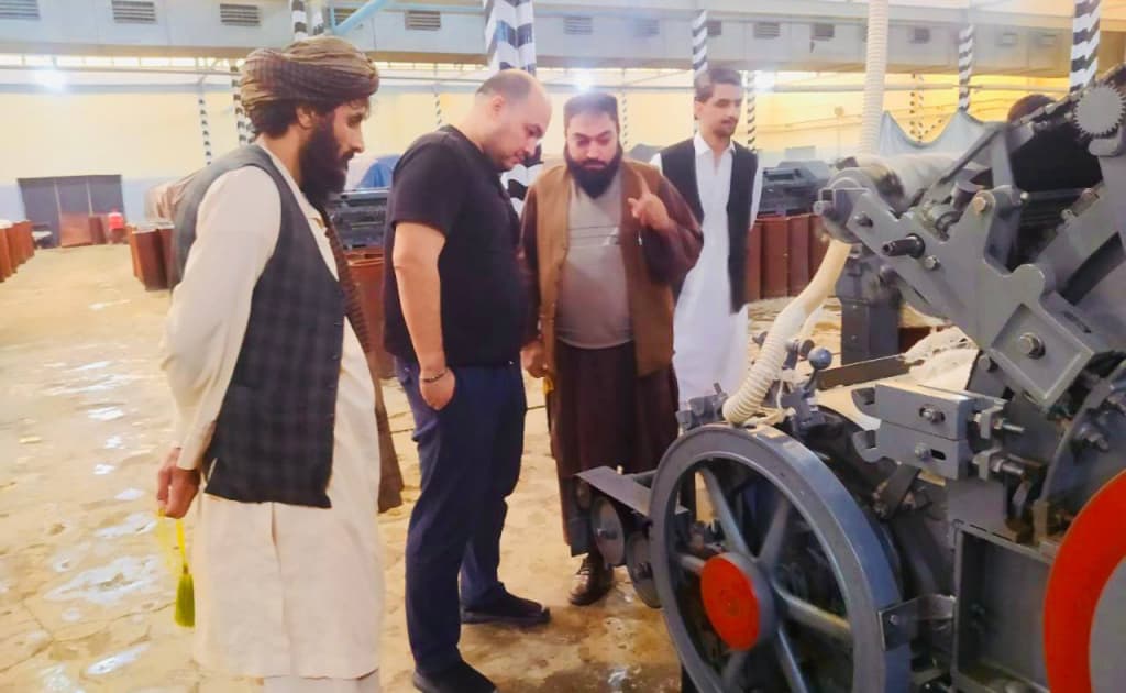 O‘zbekistonda faoliyati to‘xtagan ayrim to‘qimachilik korxonalari Afg‘onistonda ish boshlaydi