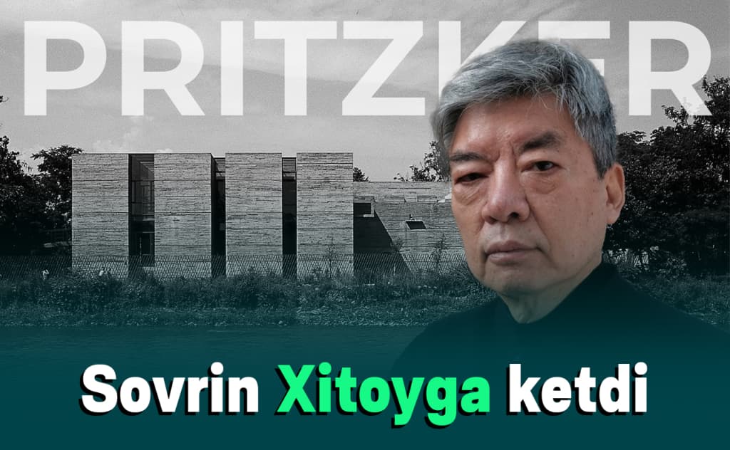 Pretzker sovrini Xitoyga ketdi: Lyu Jiakun me’morchilikda «uslubsiz» uslub yaratmoqda