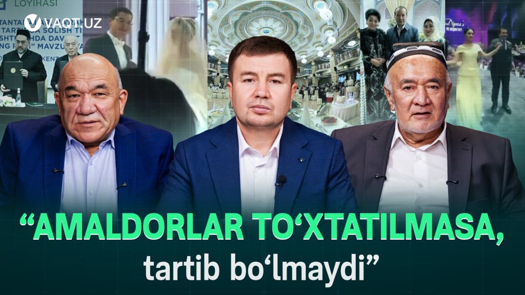 Amaldorlar buncha dabdabali to‘ylarini qaysi puliga qilmoqda?