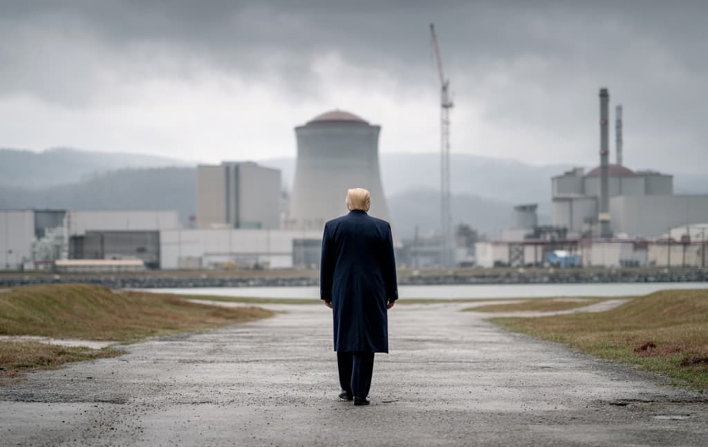 Tramp 2030 yilgacha 10 ta yangi yadroviy reaktor qurishni buyurdi