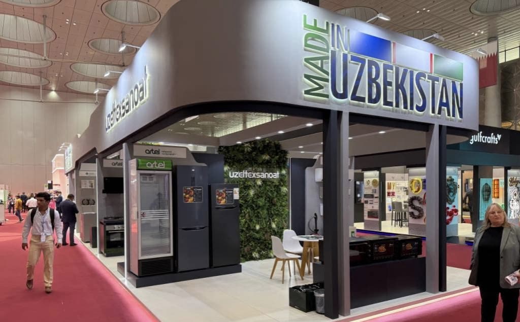 «Project Qatar 2025» ko‘rgazmasida «Made in Uzbekistan» mahsulotlari taqdim etilmoqda