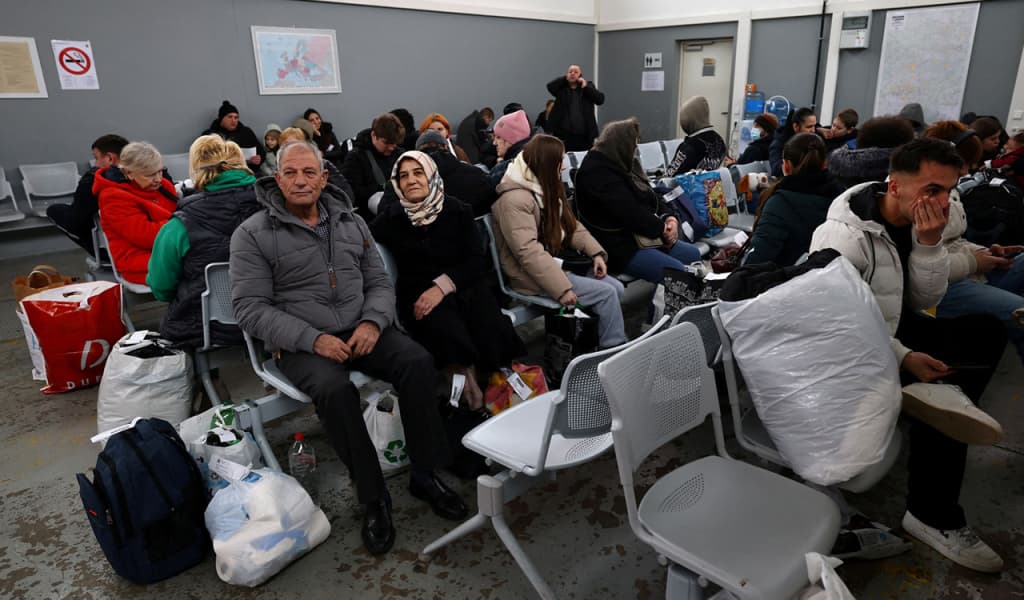 Germaniyada qochqinlar soni 3,5 million kishiga yetdi