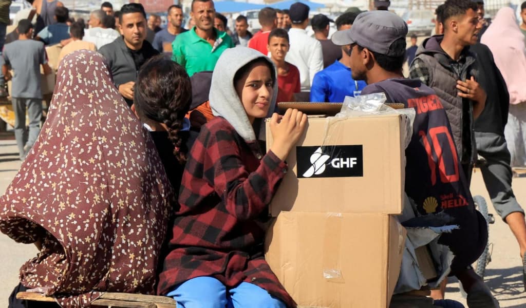 G‘azoda faoliyat boshlagan GHF tanqidlar ostida qoldi