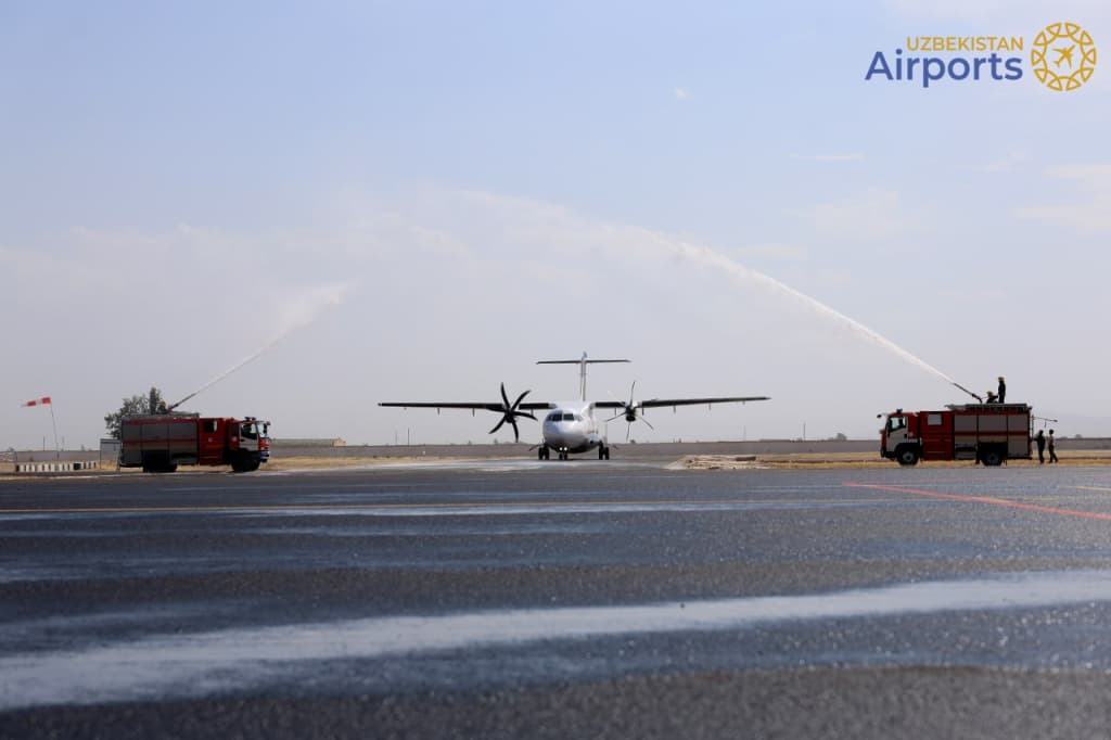 Sariosiyo aeroporti 20 yildan so‘ng parvozlarni tikladi