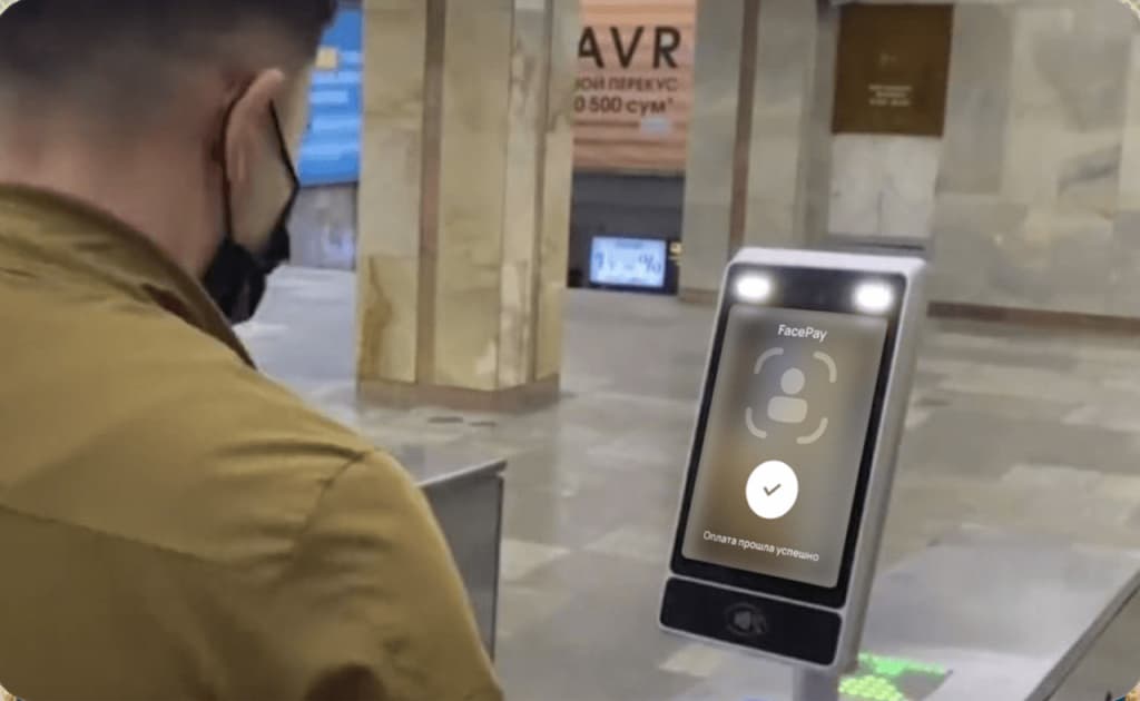 FacePay endi Chilonzor metro liniyasida ham ishga tushdi