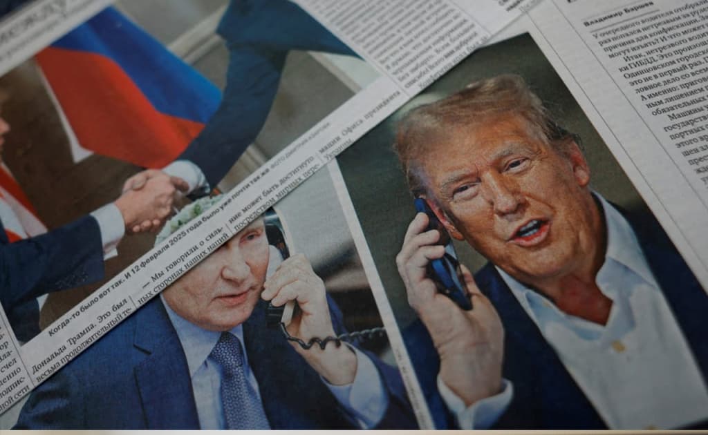 Putin Tramp bilan suhbatda Ukraina bilan muzokaraga tayyor ekanini bildirdi