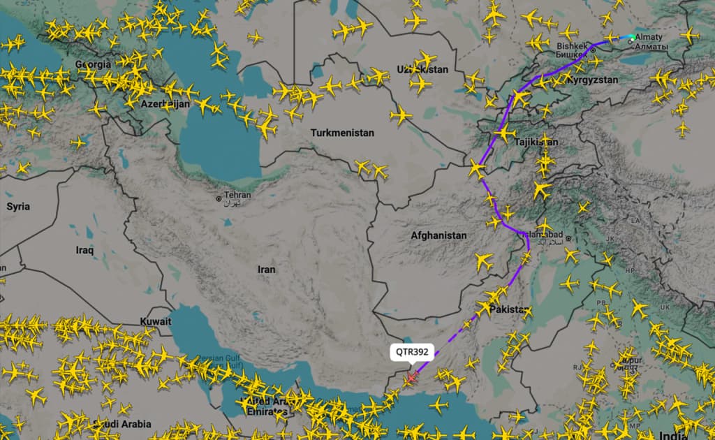 Yaqin Sharqdagi keskinlik tufayli O‘zbekistonda ayrim reyslar bekor qilindi