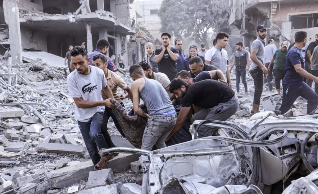 G‘azoda insonparvarlik yordami olishga kelgan 70 nafar falastinlik o‘ldirildi